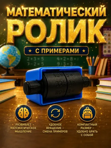 Математический роликовый штамп для примеров ВИНКS