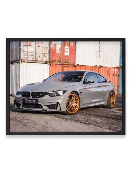 Постер 40х50, Бумер g power bmw m4 cs О! Мой Постер