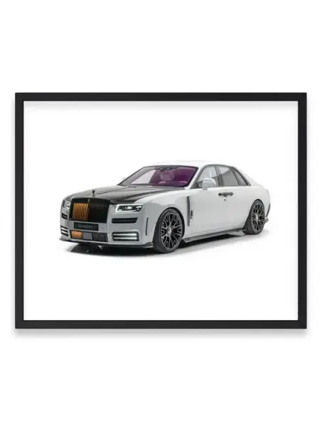 Постер, Плакат, Роллс ройс rolls royce ghost mansory 40х50 О! Мой Постер