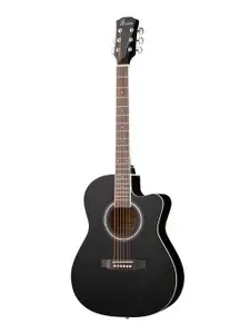 Акустическая гитара, с вырезом, черная, Foix FFG-3039-BK