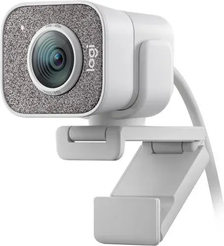 Logitech StreamCam FHD Веб-камера с микрофоном, белая Уцененный товар