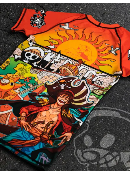 Holy Hooligan Fight Wear Рашгард спортивный One Piece Ван Пис аниме