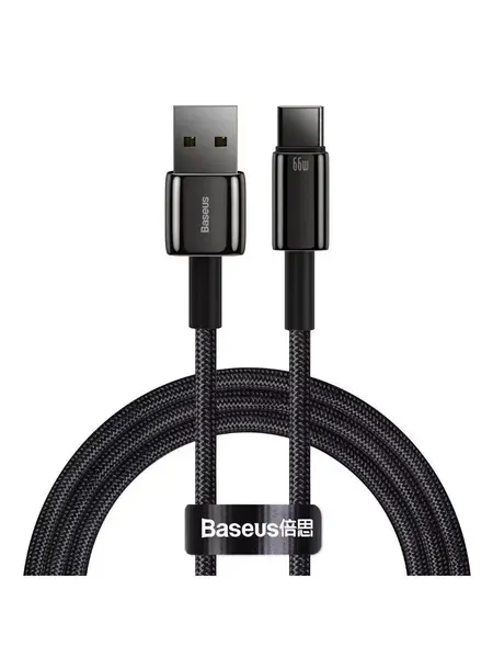 Кабель USB - Type-C для зарядки android 66W 1m