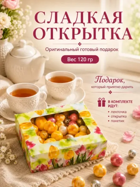 Подарочный набор сладостей 120 гр Грызунчики