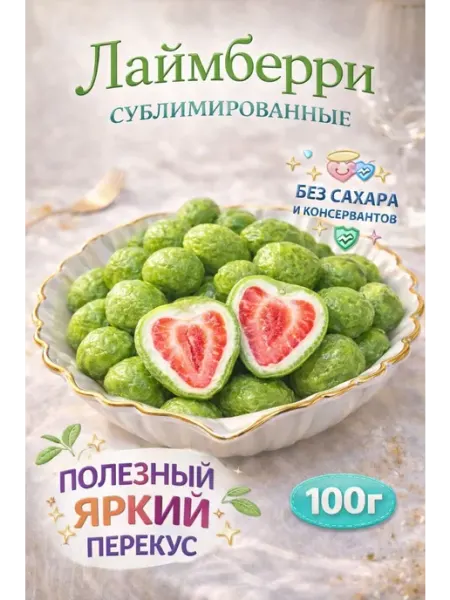 Клубника в шоколаде Лаймберри, 100 гр