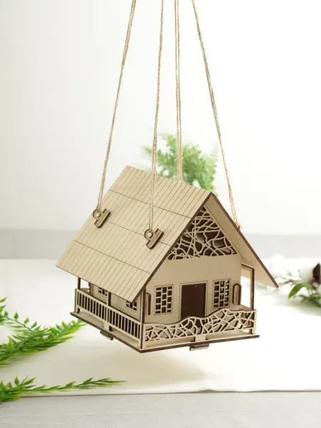Fine Wood Кормушка скворечник для птиц