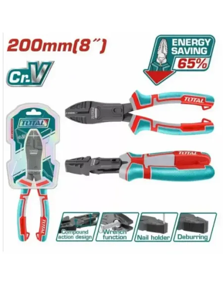 Бокорезы кусачки многофункциональные 200 мм TOTAL tools