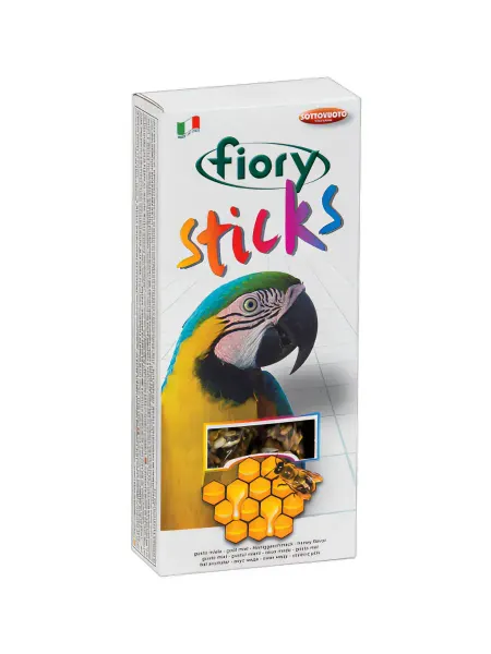 Fiory STICKS Медовые палочки для крупных попугаев