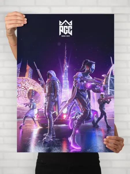 Плакат События Киберспорт (PUBG Global Championship 1) A2 HEAVEN POSTER