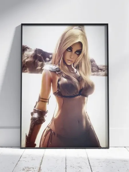 Плакат Блэк Десерт (Black Desert 14) - Постер A4 30x21 см HEAVEN POSTER