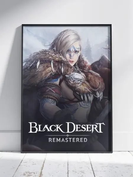 Плакат Блэк Десерт (Black Desert 2) - Постер A3 42x30 см HEAVEN POSTER