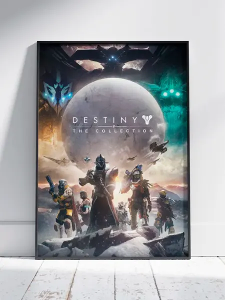 Плакат Дестини (Destiny 3) - Постер A4 30x21 см HEAVEN POSTER