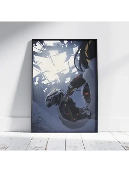 Плакат Портал (Гладос 5) - Постер A4 30x21 см HEAVEN POSTER