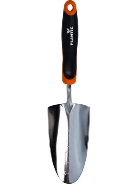 PLANTIC (FISKARS) Совок хромированная сталь широкий Pro