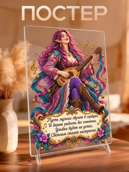 Постер для музыканта VIVA LA GIFTS