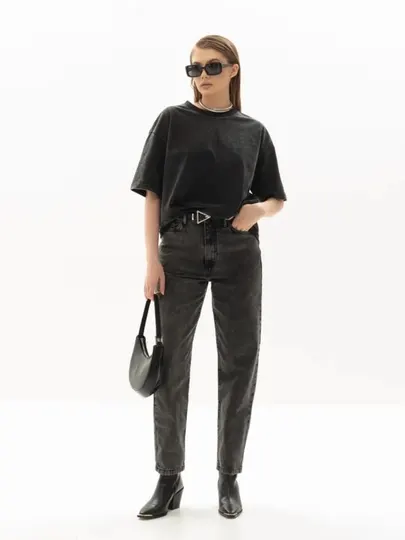 Джинсы Mom Fit для женщин