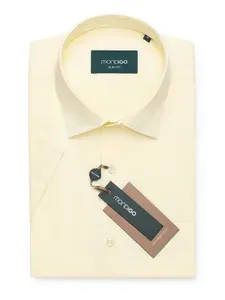 Рубашка Mondigo приталенная SLIM FIT с коротким рукавом