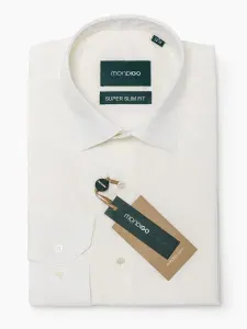 Рубашка Mondigo приталенная с вытачками на спине SUPER SLIM FIT