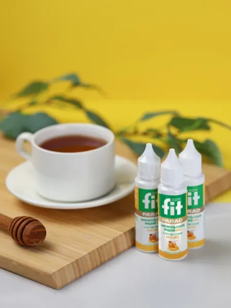 Жидкий заменитель сахара со вкусом меда Fit Parad №33, сахарозаменитель 30 мл