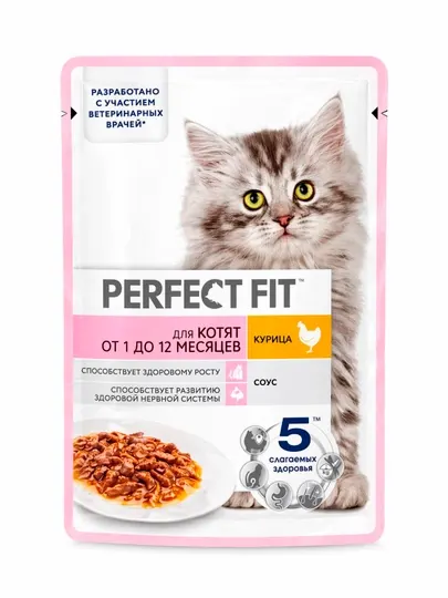 Perfect Fit для котят курица в соусе
