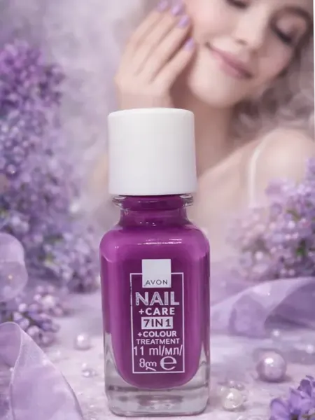 Лак для ногтей PURPLE HARMONY 7 в 1 AVON