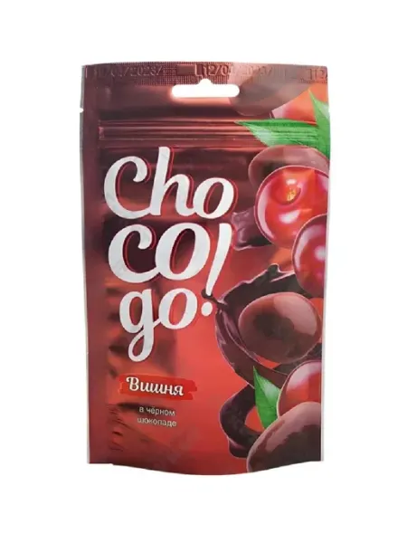 Драже Вишня в темном шоколаде 100гр GhoCoGo