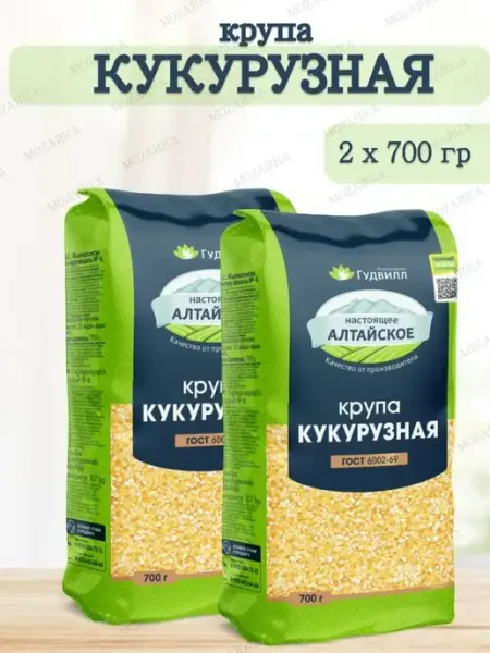 Кукурузная крупа 700 гр Гудвилл
