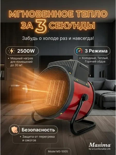 Обогреватель для дома электрический
