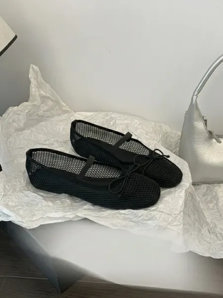 Женские балетки в сетку (Mesh flats), комфортные