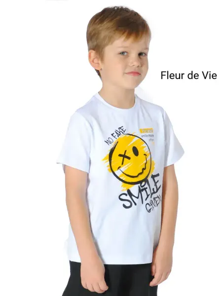 Fleur de Vie Футболка детская летняя с принтом