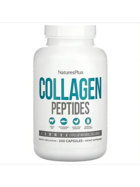 NaturesPlus Collagen Peptides коллаген 240 Capsules