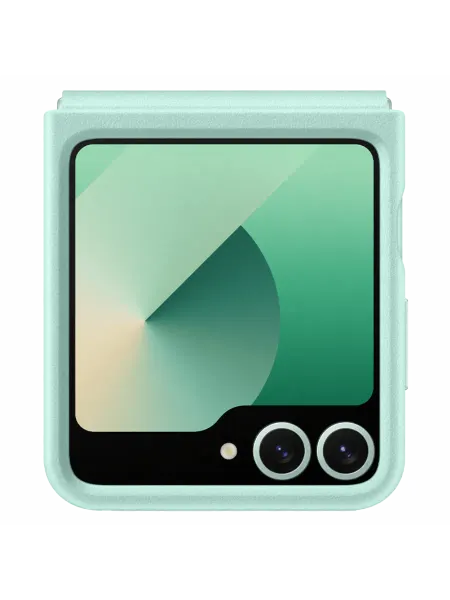 Samsung Чехол Galaxy Z Flip6 (Светло-зеленый)