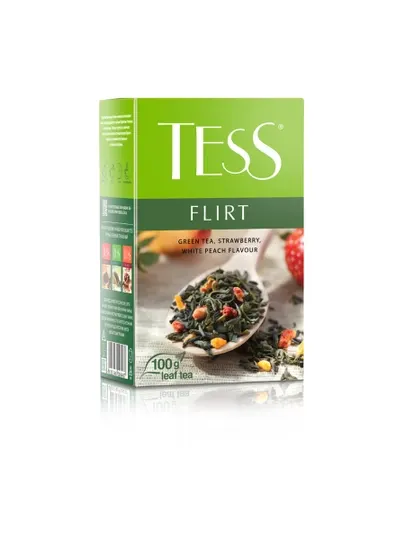 Чай зеленый листовой Tess Flirt, 100 гр
