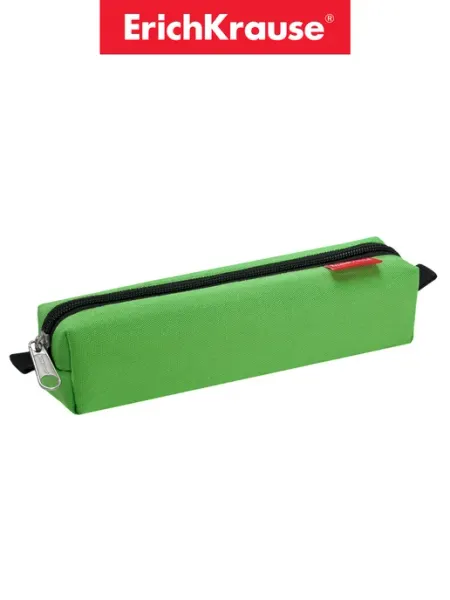 Пенал школьный, квадро mini 210x50x50мм Neon Green ErichKrause