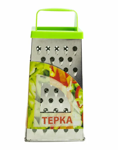 Терка 4-х гранная с пластиковой ручкой, высотой 23см