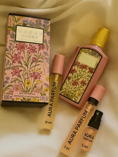 Духи для женщин, Gucci Flora — духи для женщин, летне-осенние распивы духов