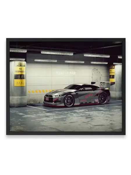 Плакат интерьерный, Ниссан nissan gt nismo 40х50 О! Мой Постер