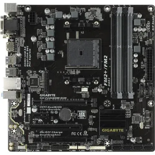 Gigabyte GA-F2A68HM-D3H материнская плата Socket FM2 FM2+