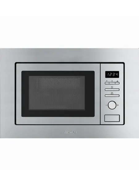 Smeg Микроволновая печь встраиваемая Смэг FMI020X с грилем