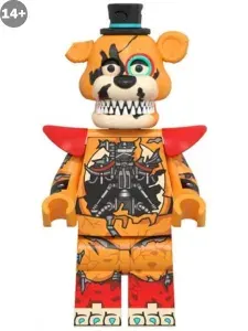 Фигурка персонаж "FNAF", Раздавленный Фредди, конструктор