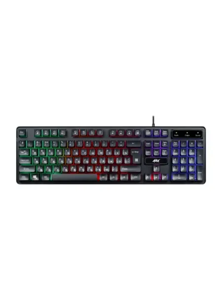 Клавиатура GK-196L проводная USB с подсветкой для ПК