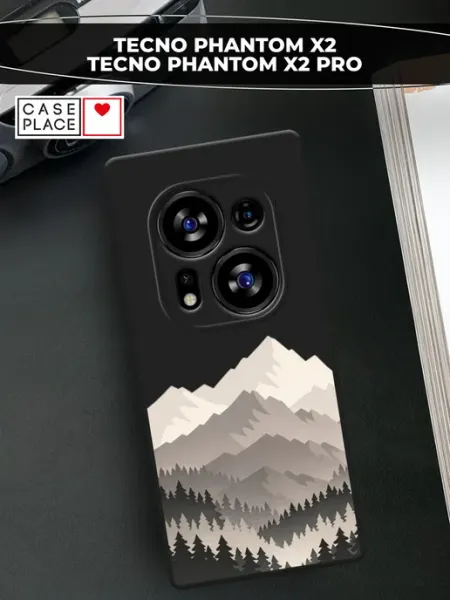Чехол на Phantom X2 Phantom X2 Pro горы TECNO