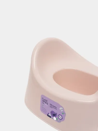 Детский горшок со спинкой Lalababy Follow Me, защита от брызг, разные цвета