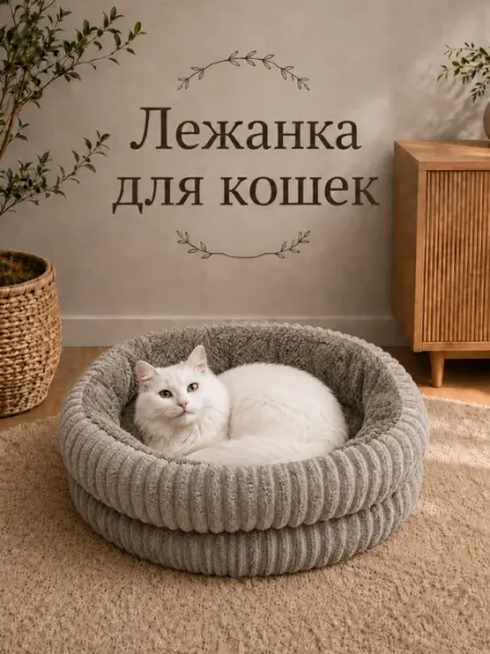 Лежанка для кошек ЛапаЛэнд