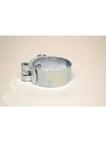 Хомут 60-63 силовой одноболтовый (оцинкованный) 2шт MIKALOR