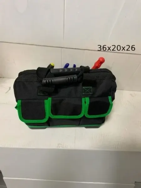 Сумка для инструментов 36х20х26 см с пластиковым дном