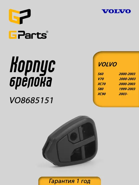 Комплект автомобильных ключей с корпусом для Ford 2 шт
