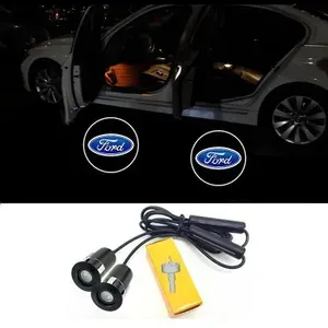 Проекция логотипа автомобиля, врезной проектор с логотипом Ford (Форд)