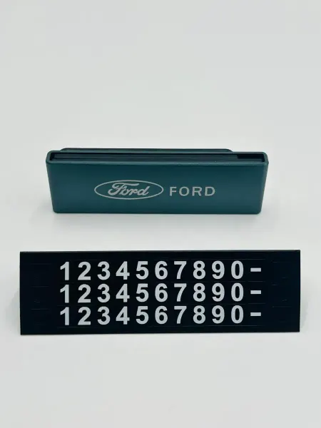 GalaxyLights Автовизитка парковочная табличка с номером Ford