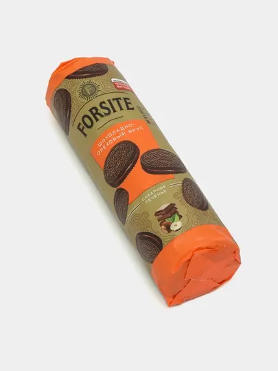 Печенье Forsite, с шоколадно-ореховым вкусом, 220 г - Печенье